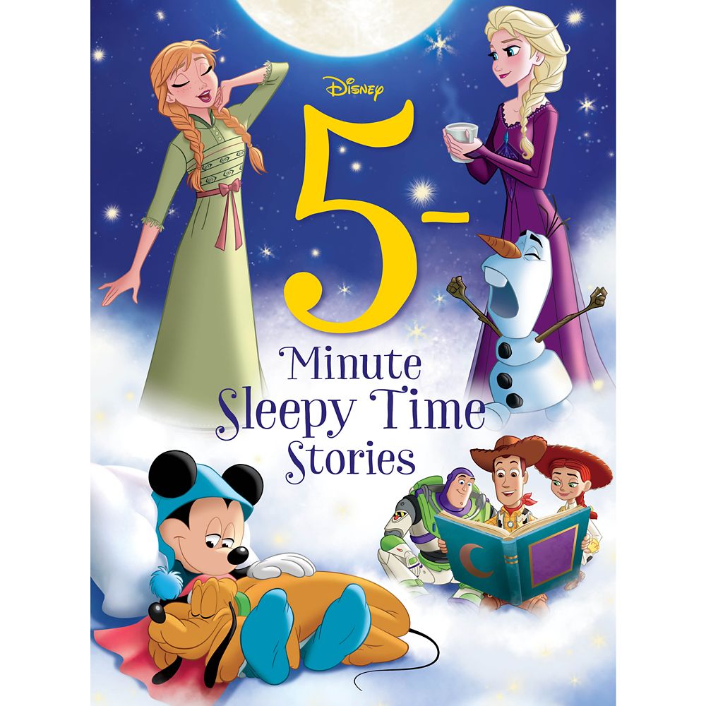 Sleepy Time 5-Minute Stories Book Official shopDisney