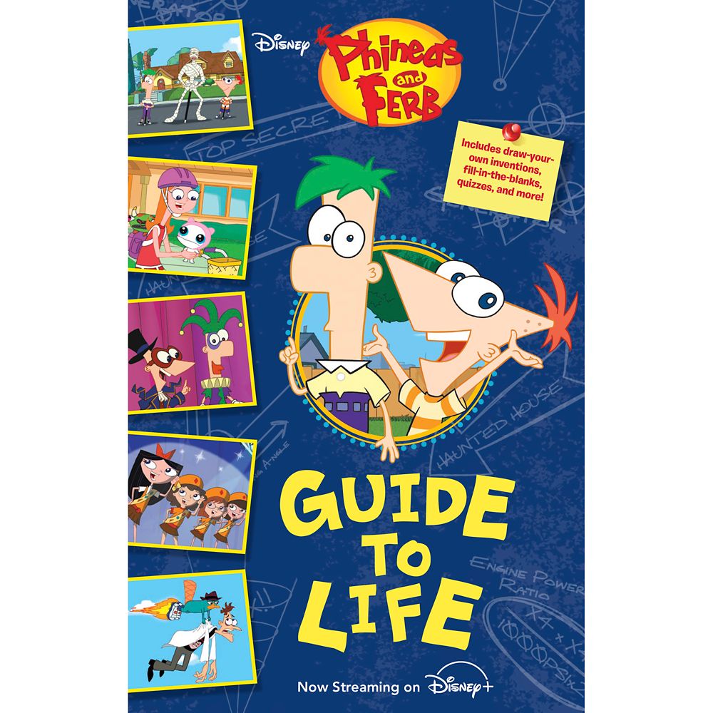 Phineas and Ferb's Guide to Life Book Official shopDisney