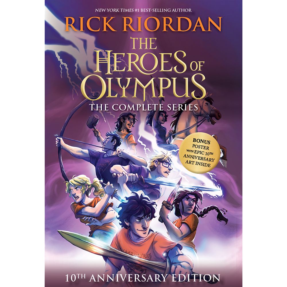 The Heroes of Olympus The Complete Series 10th Anniversary Edition Official shopDisney