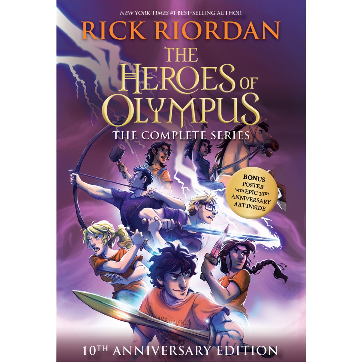 The Heroes of Olympus The Complete Series 10th Anniversary Edition