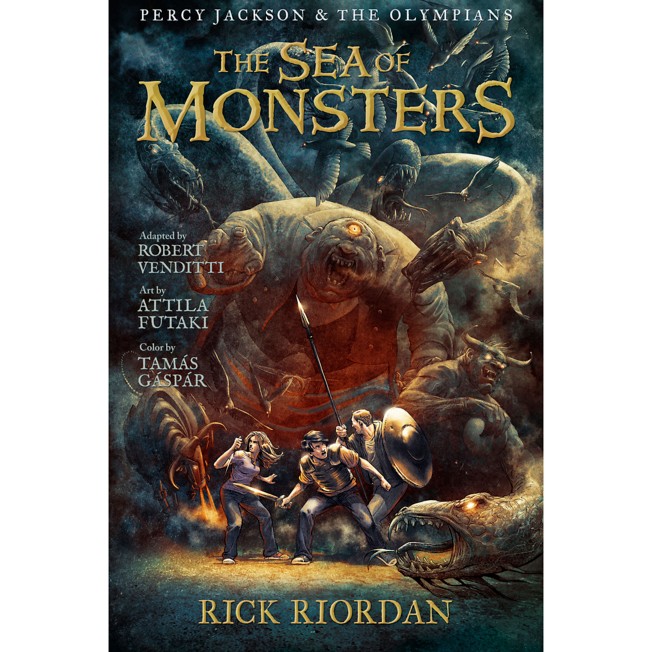 Percy Jackson & the Olympians Book Two: The Sea of Monsters – The Graphic Novel
