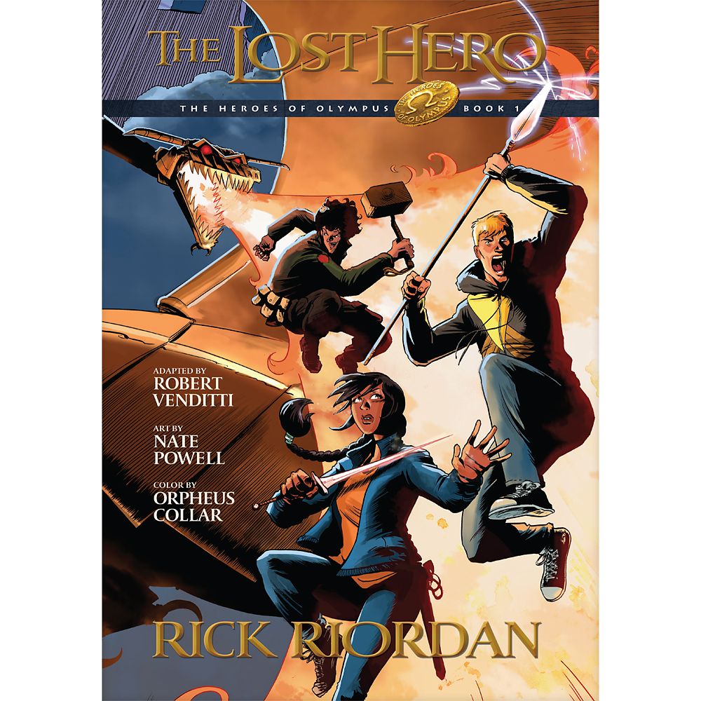 Heroes Of Olympus Book One The Lost Hero Graphic Novel Shopdisney