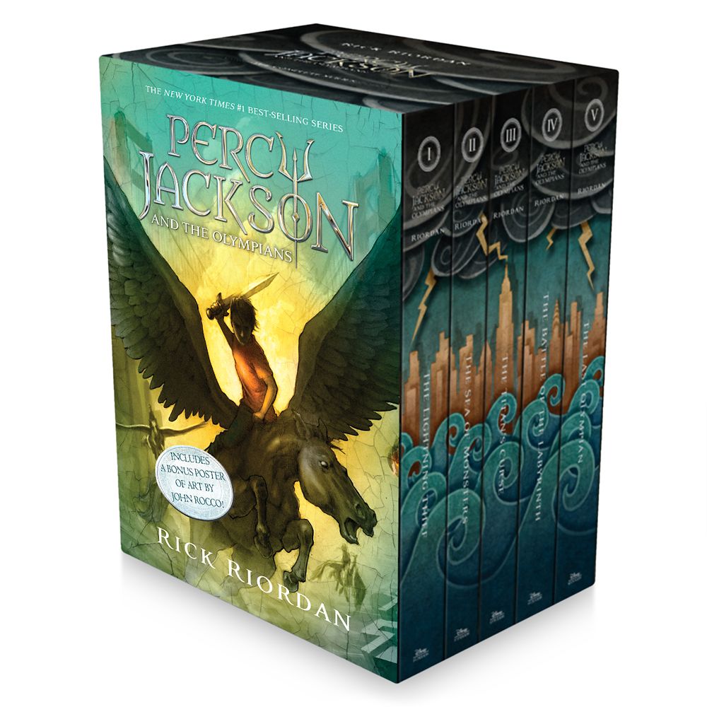 Percy Jackson and the Olympians Five Book Paperback Boxed Set | shopDisney
