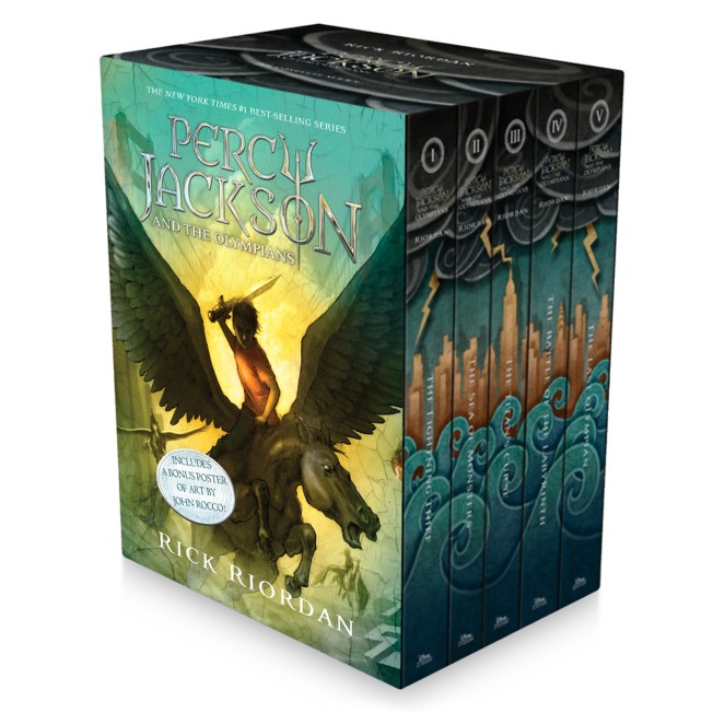 Percy Jackson and the Olympians Five Book Paperback Boxed Set