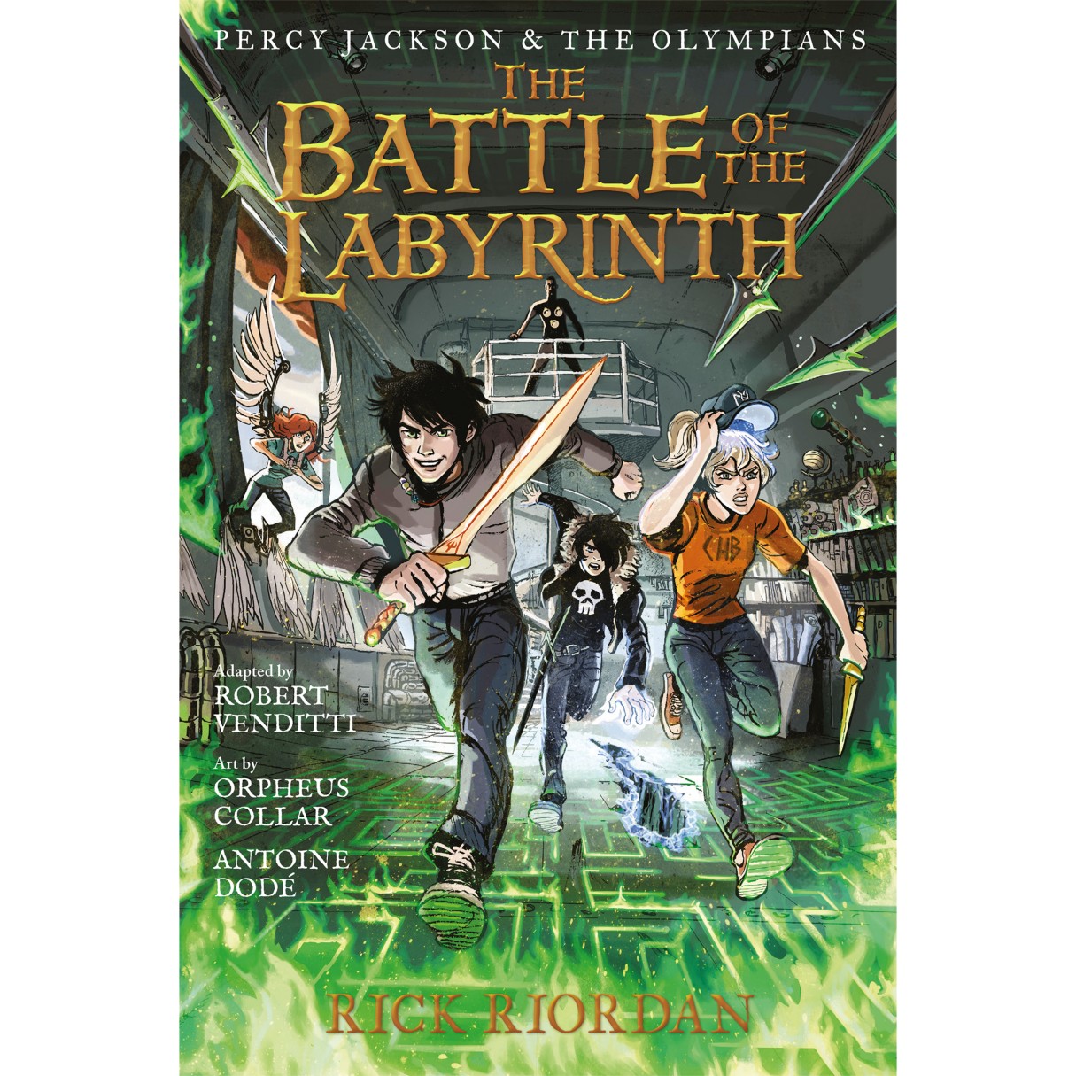 Percy Jackson and the Olympians, Book Four: The Battle of the Labyrinth – The Graphic Novel