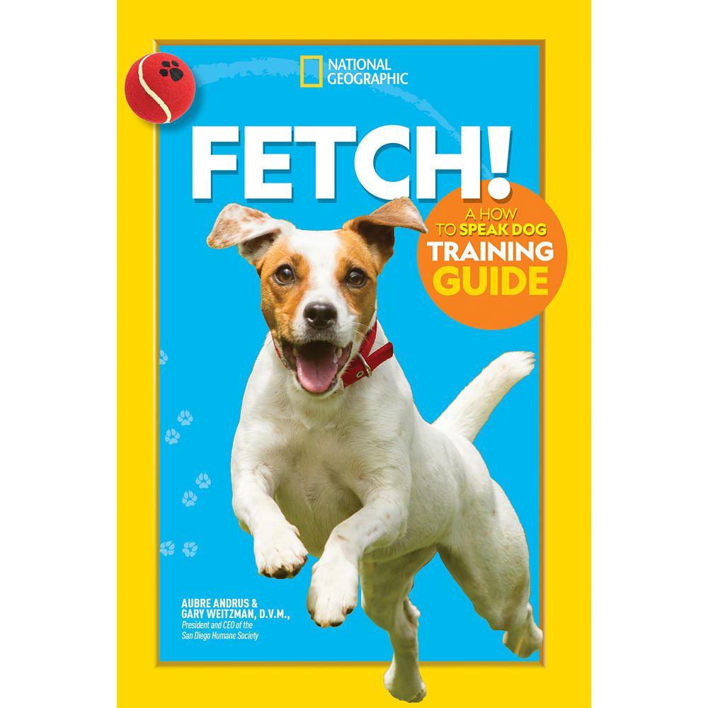 Fetch! A How to Speak Dog Training Guide Book National Geographic Official shopDisney