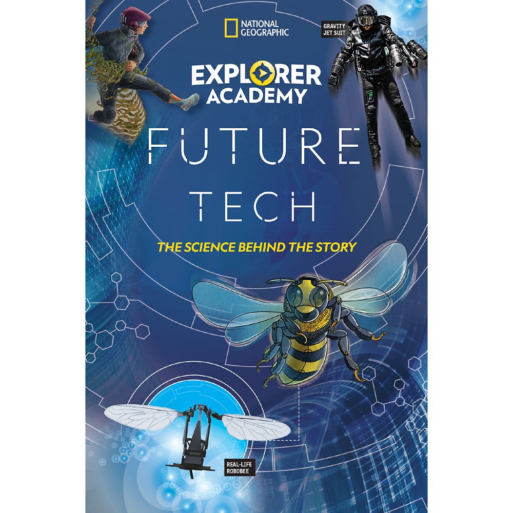 Explorer Academy Future Tech: The Science Behind the Story Book National Geographic Official shopDisney