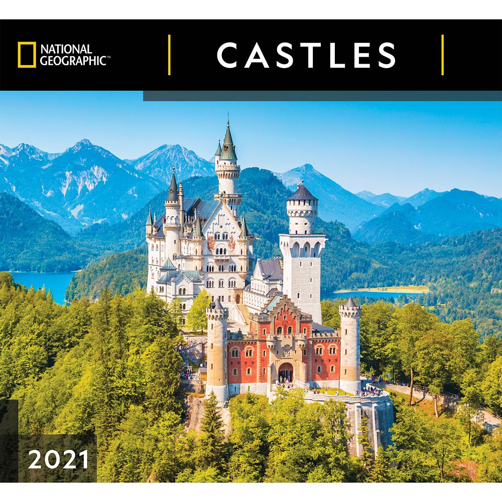 National Geographic 2021 Castles Wall Calendar