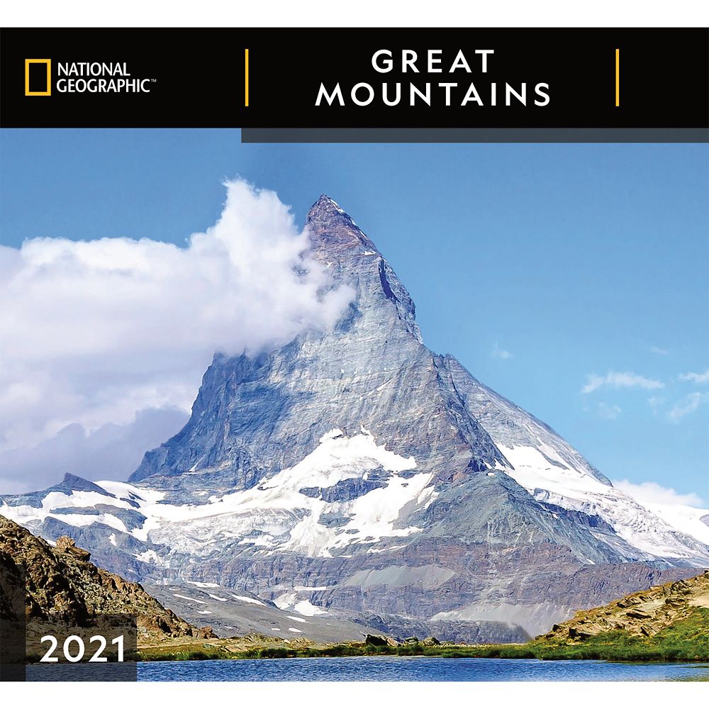 National Geographic 2021 Great Mountains Wall Calendar