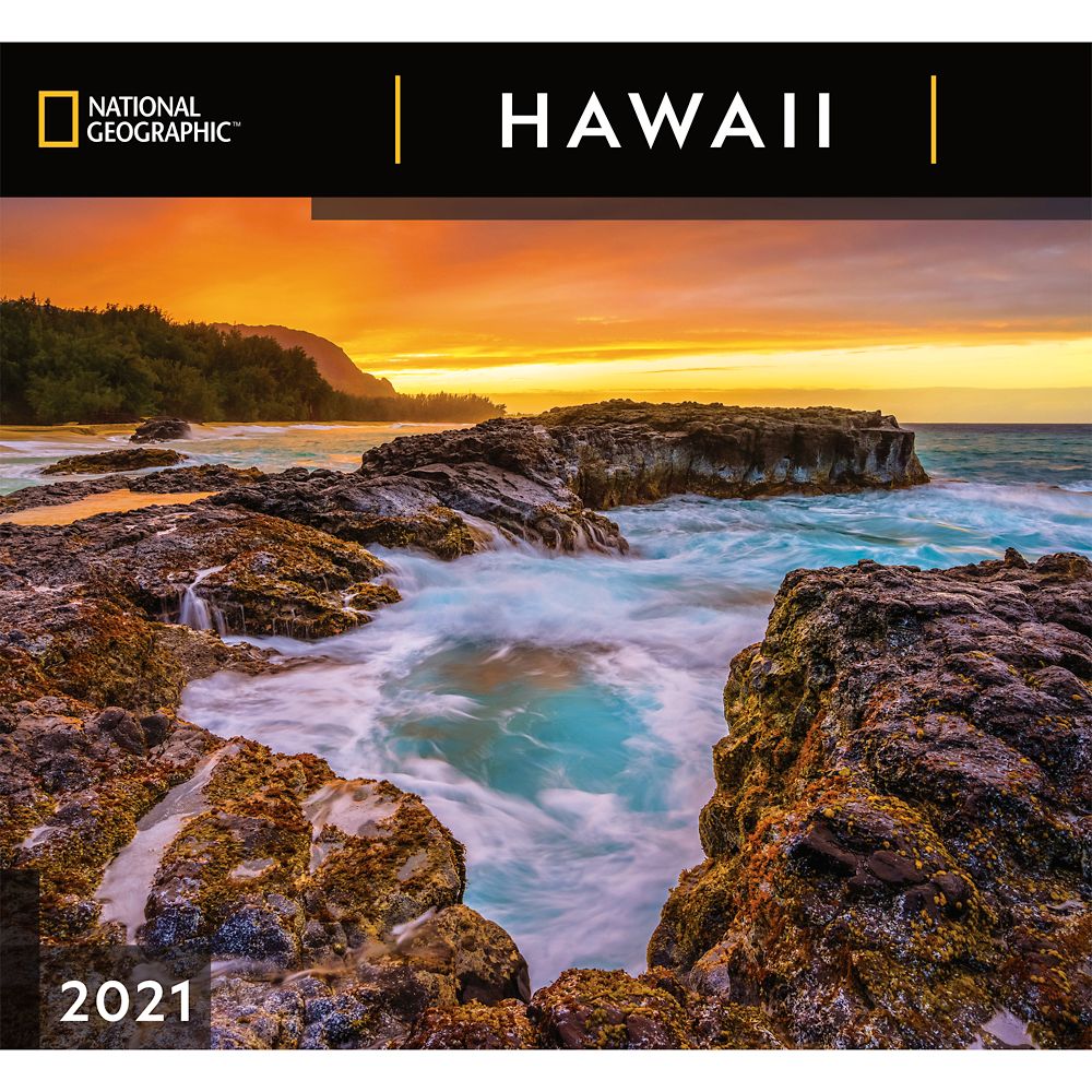 National Geographic 2021 Hawaii Wall Calendar