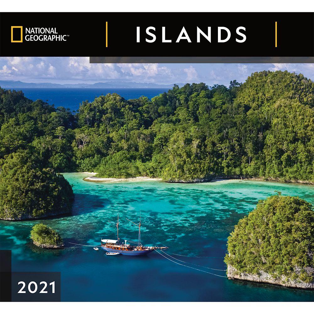 National Geographic 2021 Islands Wall Calendar