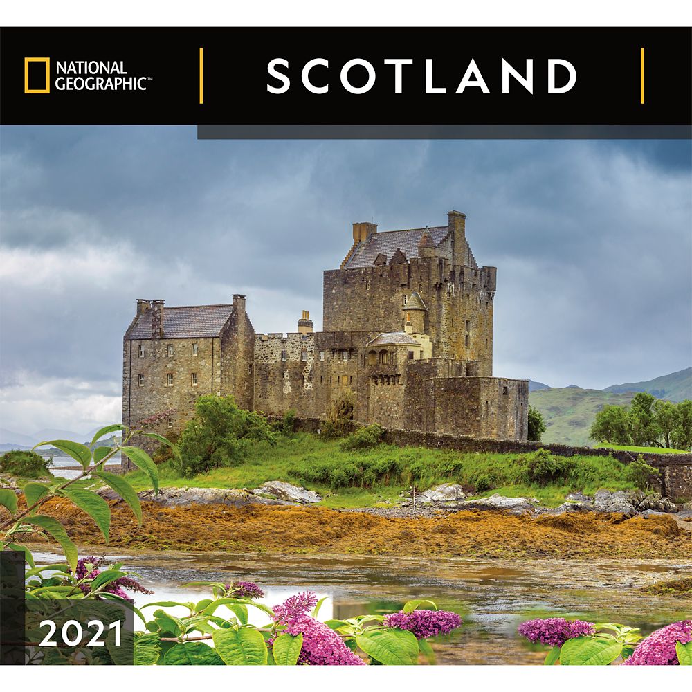 National Geographic 2021 Scotland Wall Calendar