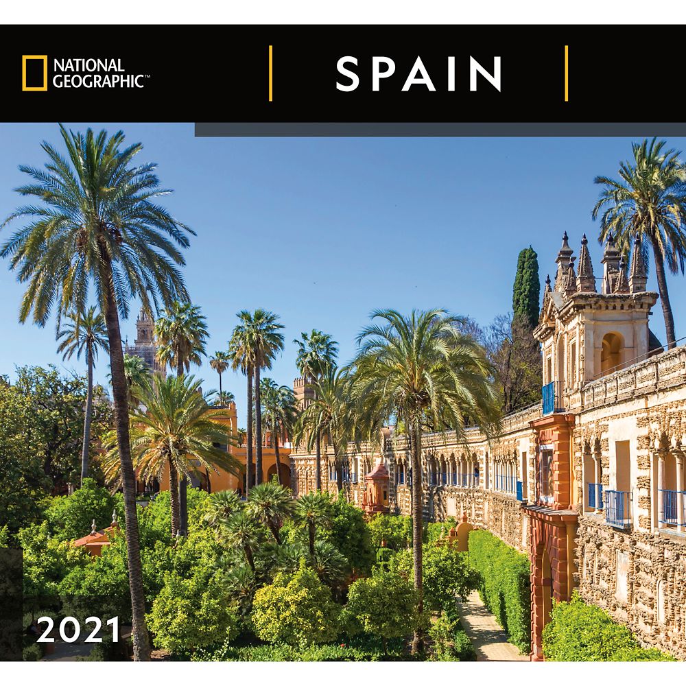 National Geographic 2021 Spain Wall Calendar