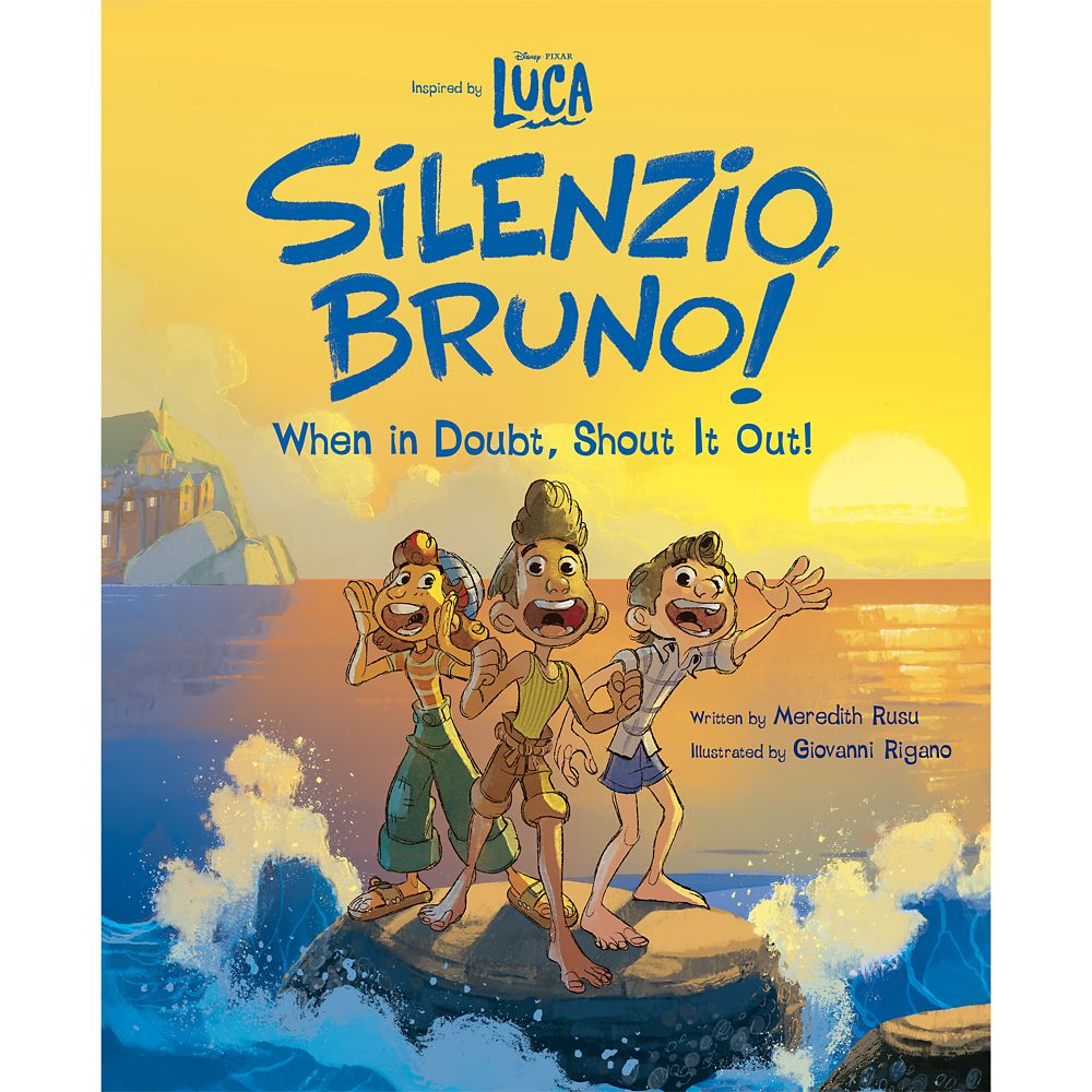 Luca: Silenzio, Bruno!: When in Doubt, Shout It Out! Book Official shopDisney