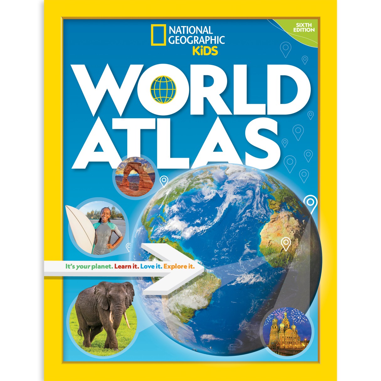 Book, Sixth Atlas World Kids shopDisney Edition | National Geographic