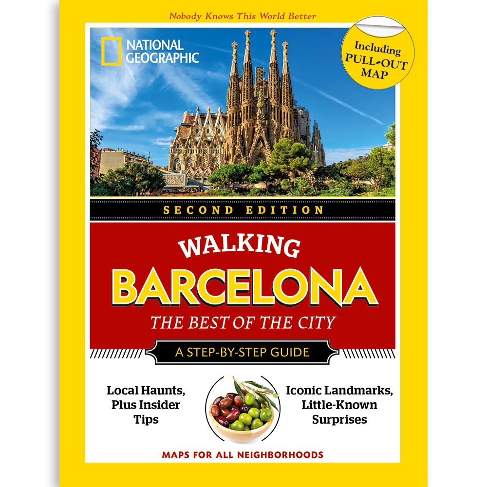 National Geographic Walking Barcelona: The Best of the City Guide, Second Edition Official shopDisney