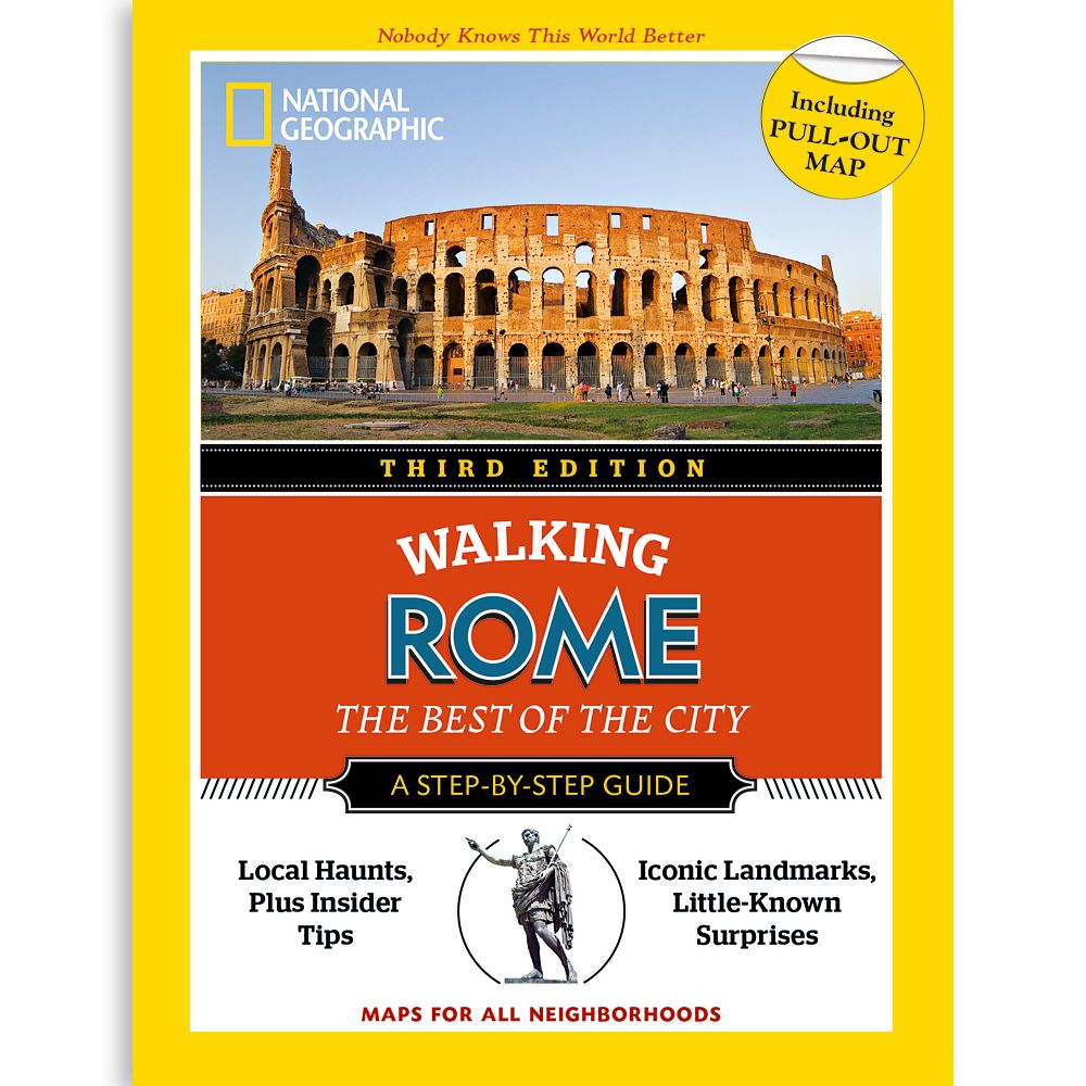 National Geographic Walking Rome: The Best of the City Guide, Third Edition Official shopDisney