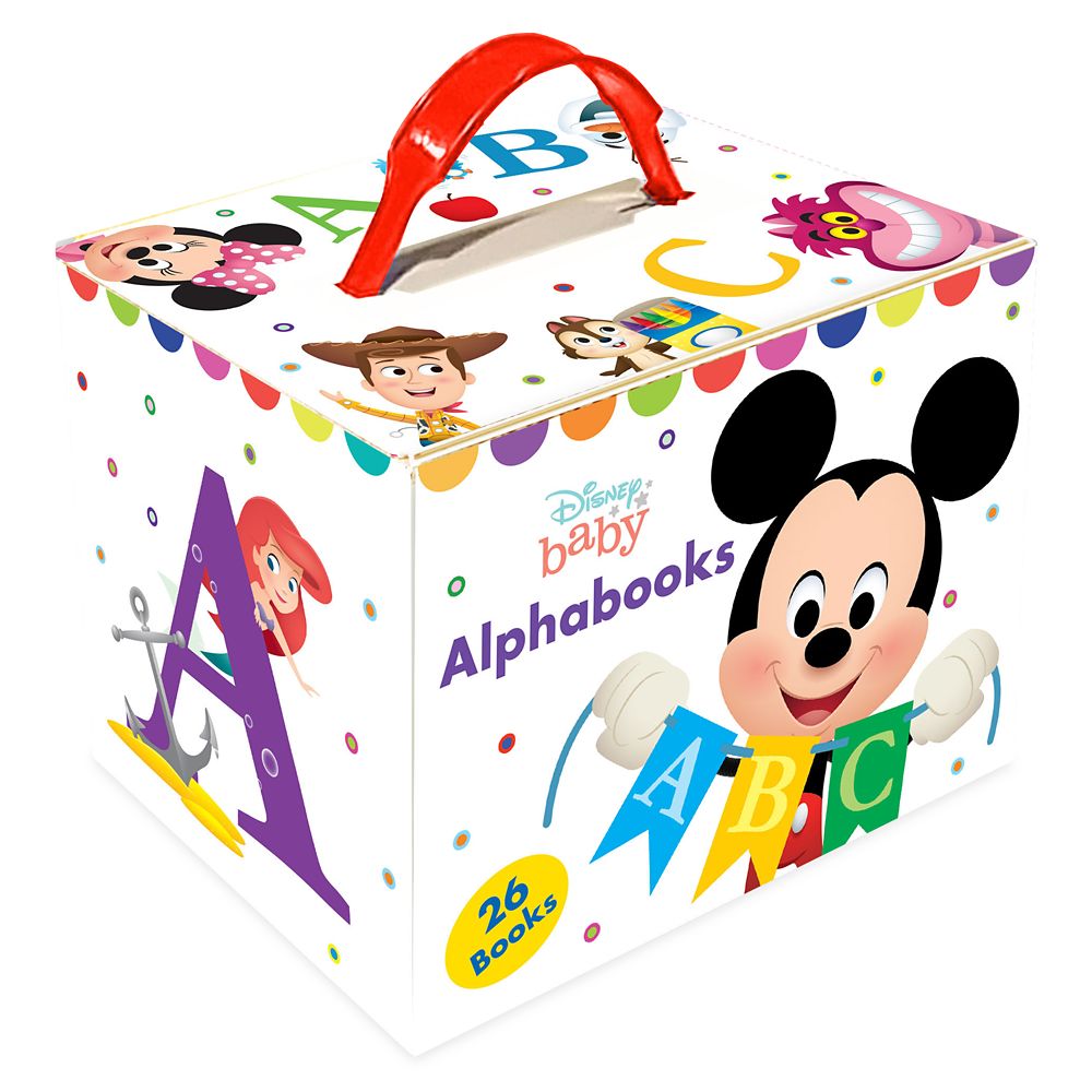 Disney Baby Alphabooks Set now available