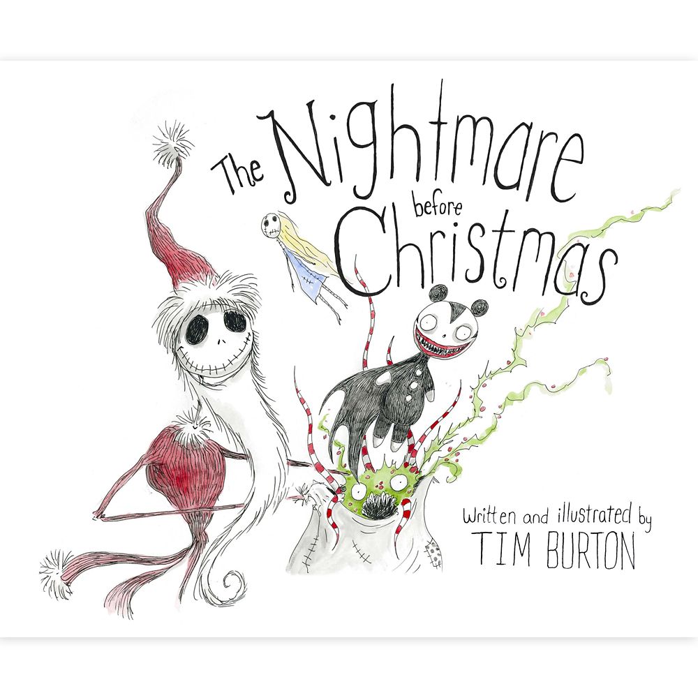 The Nightmare Before Christmas Book is now available for purchase