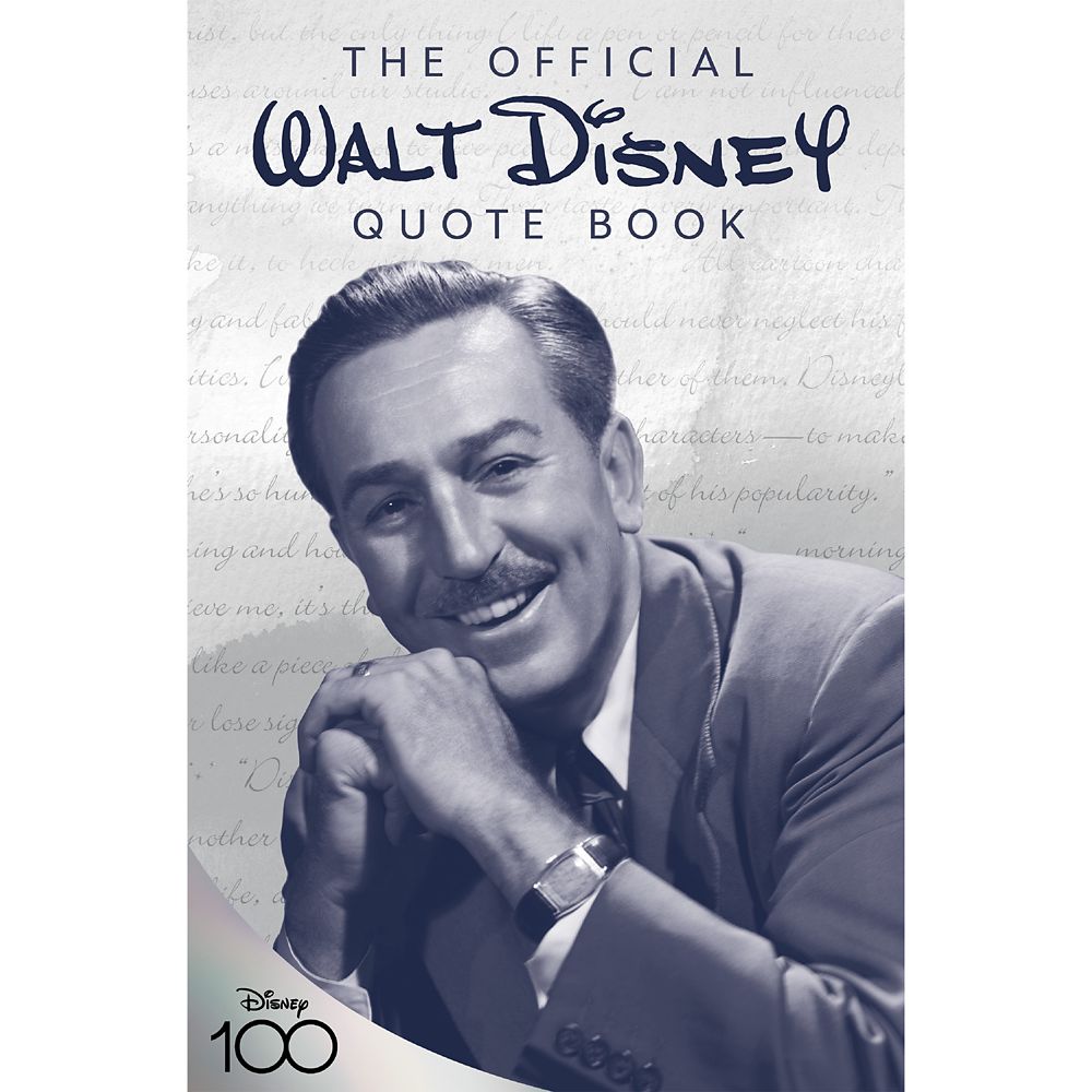 The Official Walt Disney Quote Book – Disney100 is now available