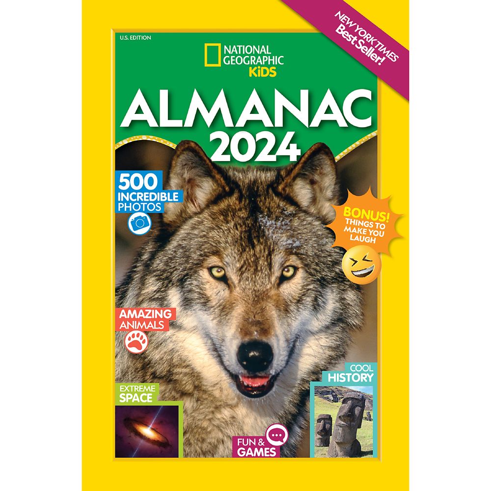 National Geographic Kids Almanac 2024 ShopDisney   7741055953512