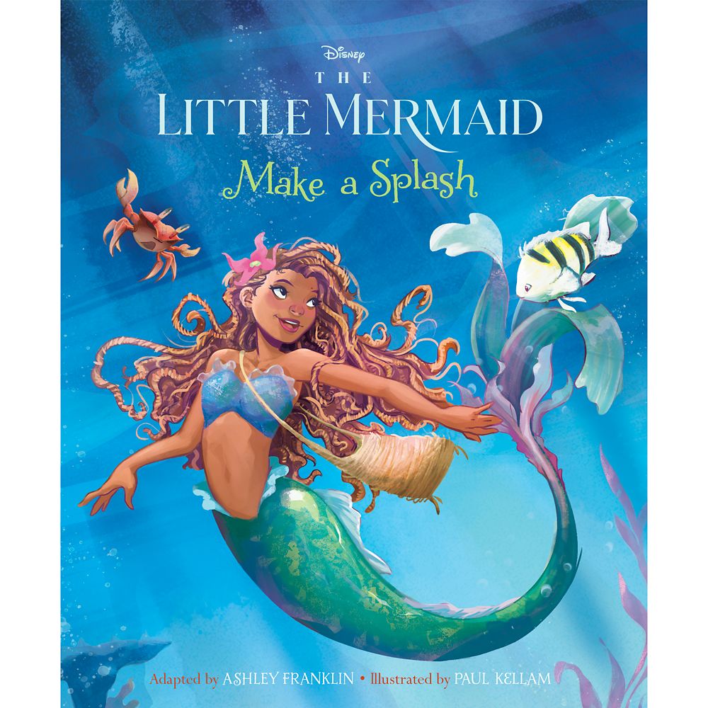 The Little Mermaid: Make a Splash Book has hit the shelves