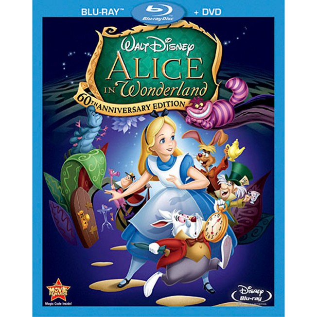 Alice In Wonderland Blu Ray Combo Pack Shopdisney