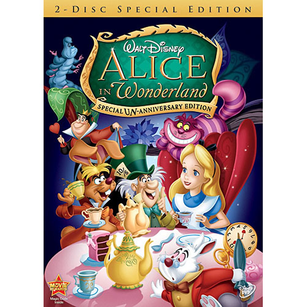 Alice In Wonderland 2 Disc Dvd Shopdisney