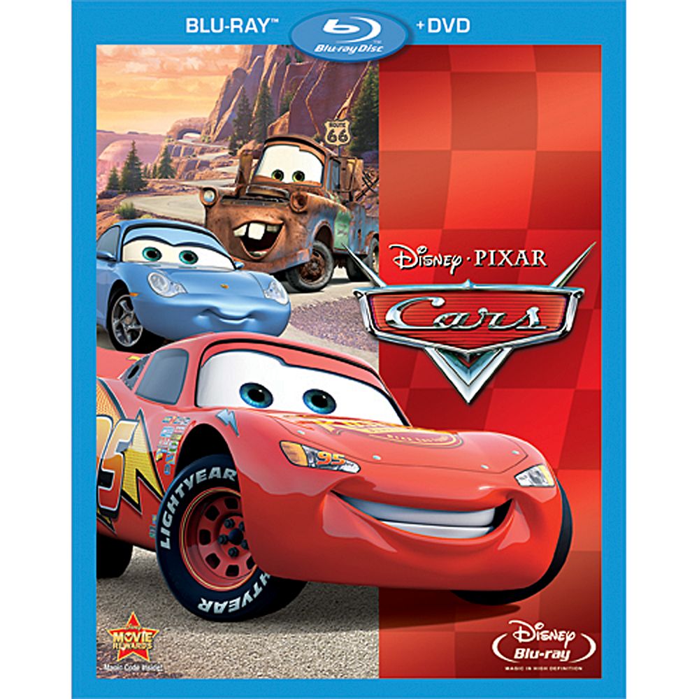 Cars Blu-ray and DVD Combo Pack