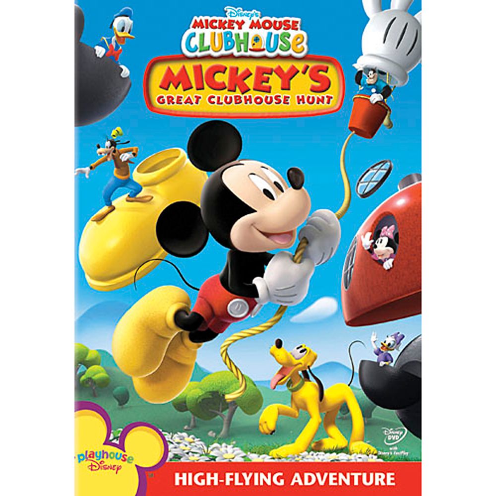 Mickey Mouse Clubhouse Mickey's Great Clubhouse Hunt DVD Official