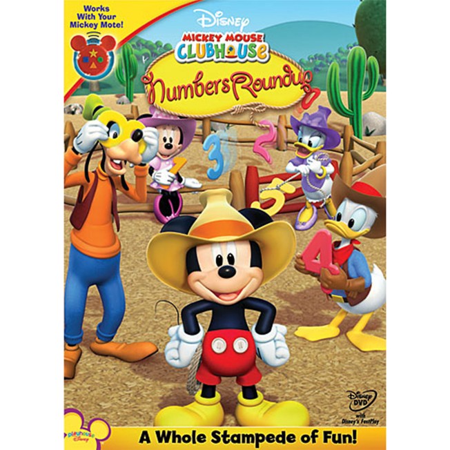 Mickey Mouse Clubhouse: Mickey's Numbers Roundup DVD