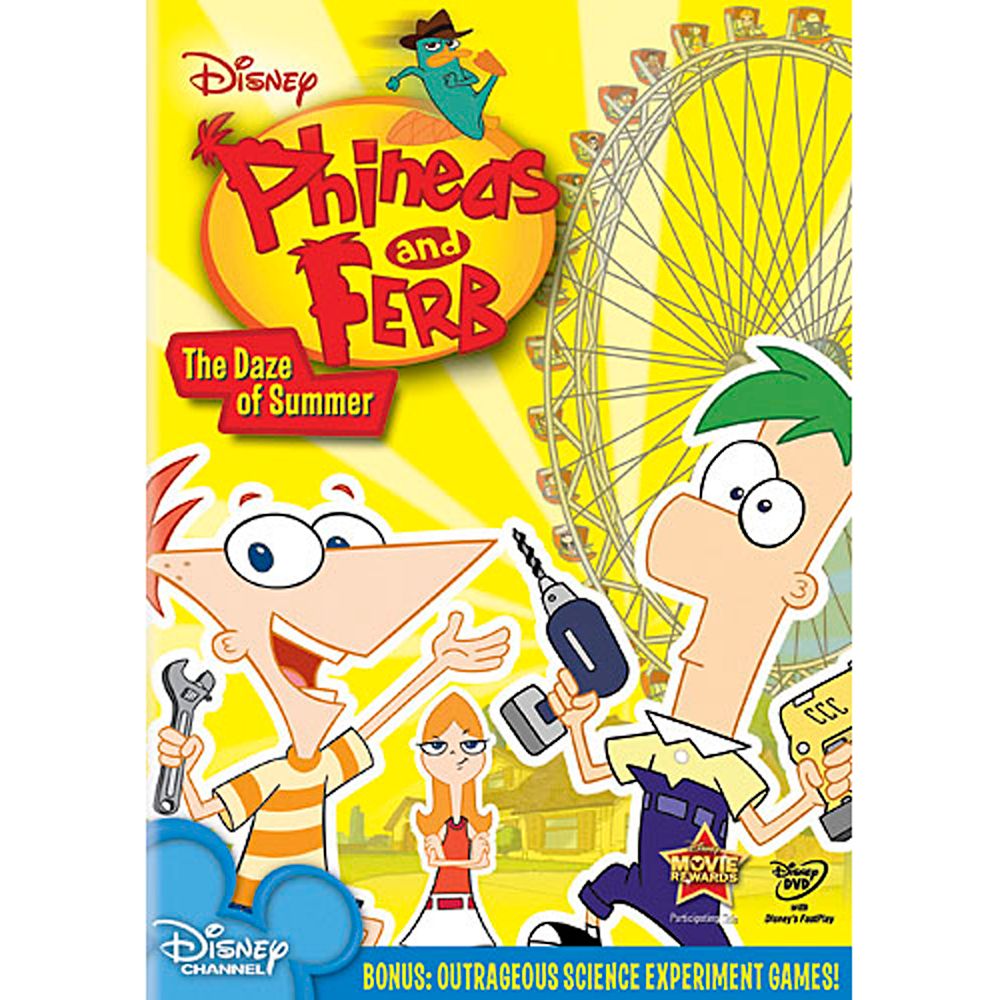 Phineas and Ferb The Daze of Summer DVD shopDisney