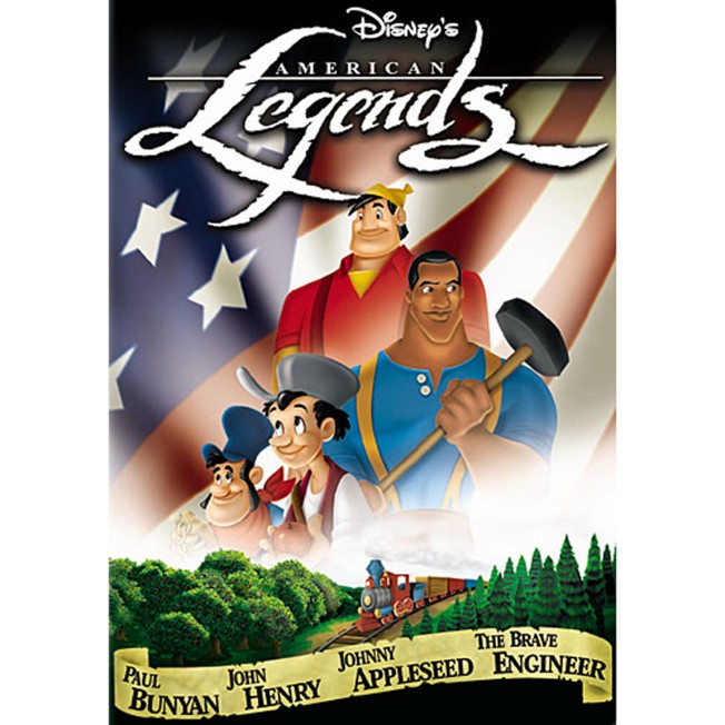 Disney's American Legends DVD