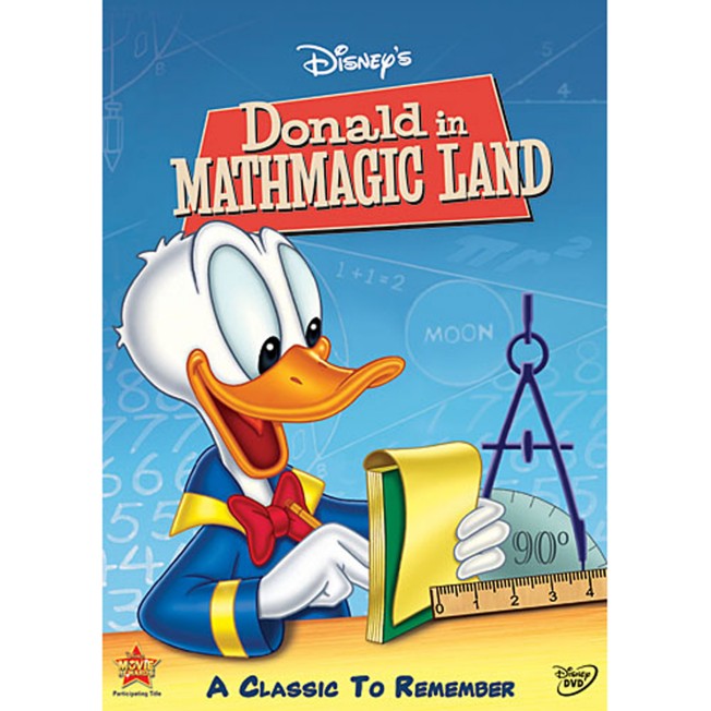 Donald in Mathmagic Land DVD