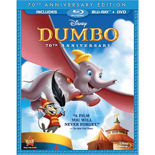 Dumbo 2 Disc Blu Ray And Dvd Combo Pack Shopdisney