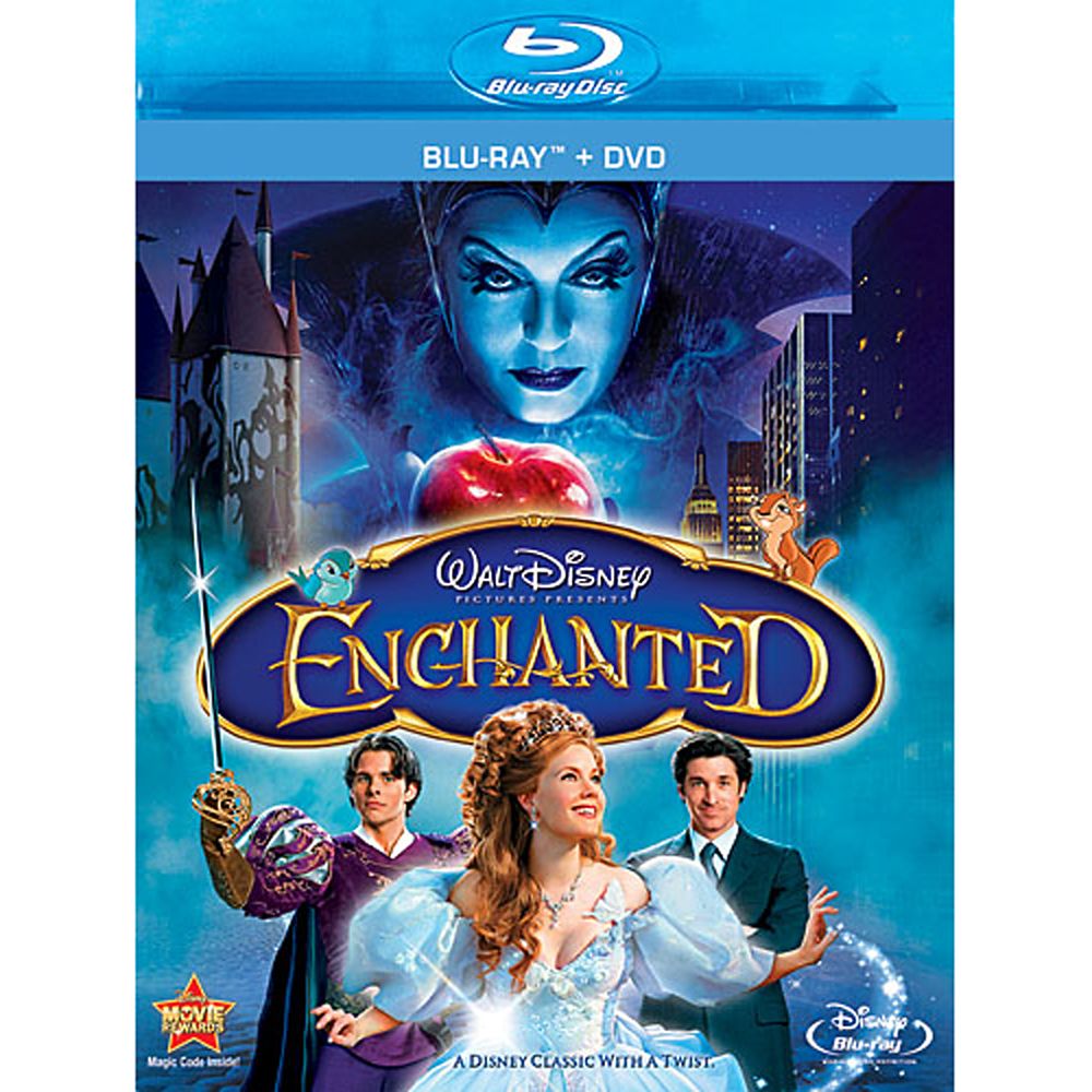 Enchanted Blu Ray Dvd Combo Pack Shopdisney