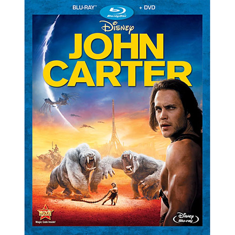 John Carter 2 Disc Combo Pack Shopdisney