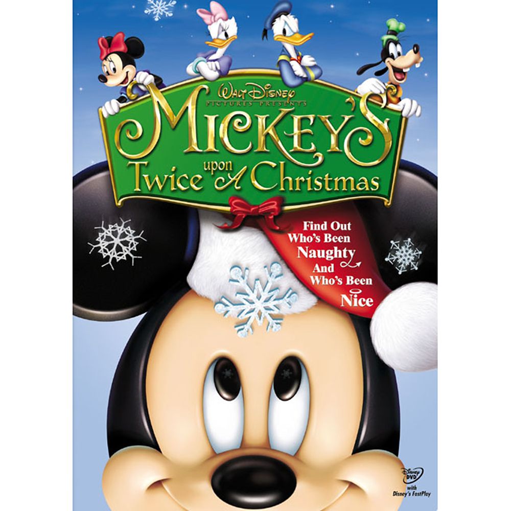 Mickey twice upon a christmas dvd
