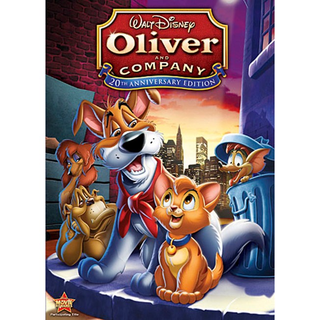 Oliver and Company DVD