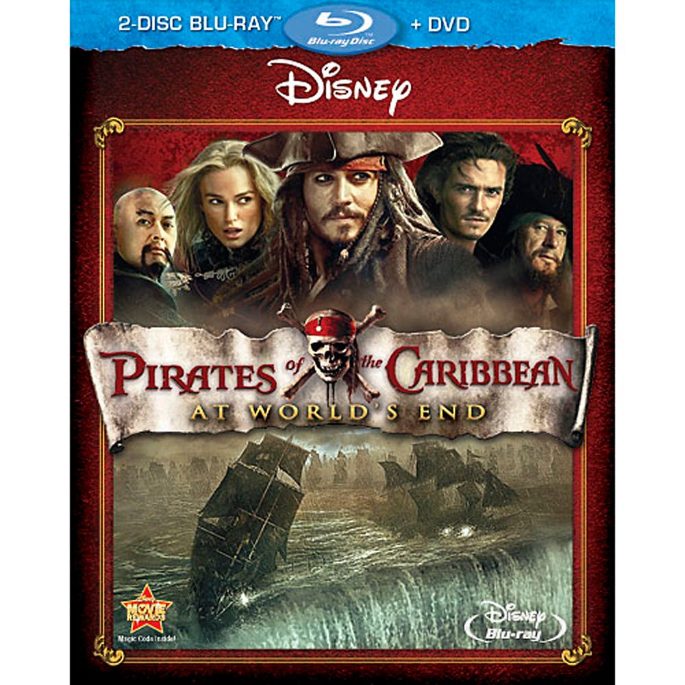 Pirates of the Caribbean: At Worlds End  2-Disc Blu-Ray + DVD Official shopDisney