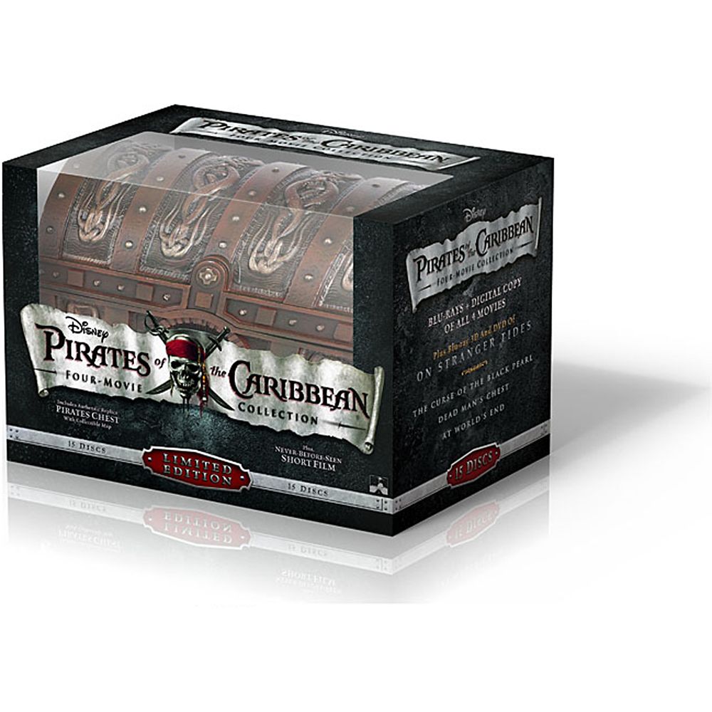 The pirates of the caribbean dvd collection