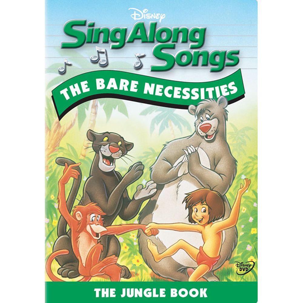 Sing Along Songs The Bare Necessities Dvd Shopdisney