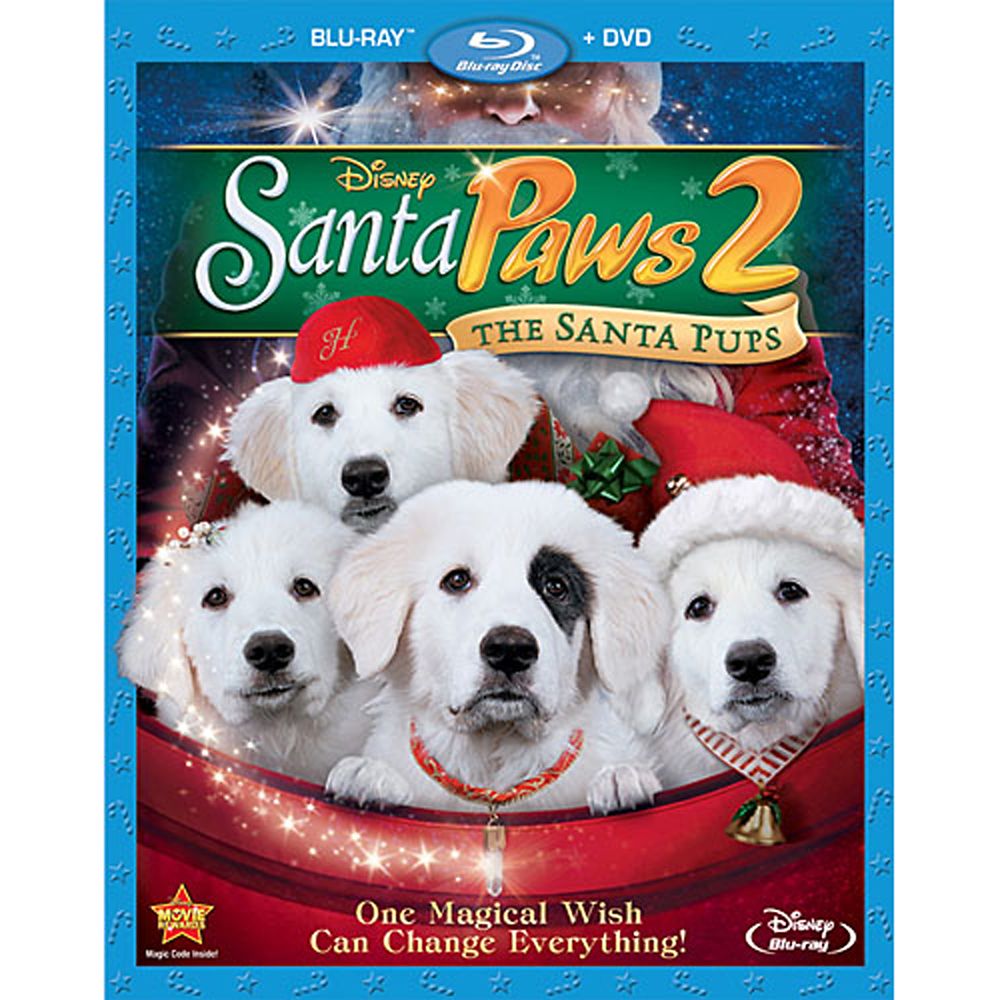 Santa Paws 2: The Santa Pups Blu-ray and DVD Combo Pack Official shopDisney