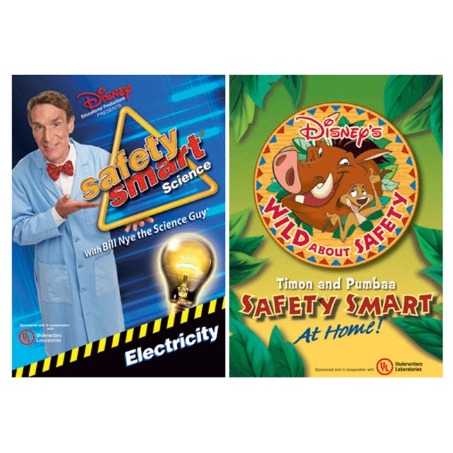 Bill Nye / Timon and Pumbaa Safety Smart DVD 2-Pack