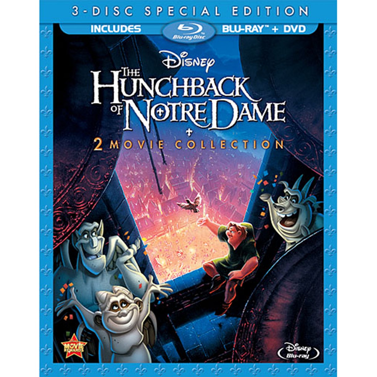 The Hunchback of Notre Dame Blu-ray and DVD Combo Pack