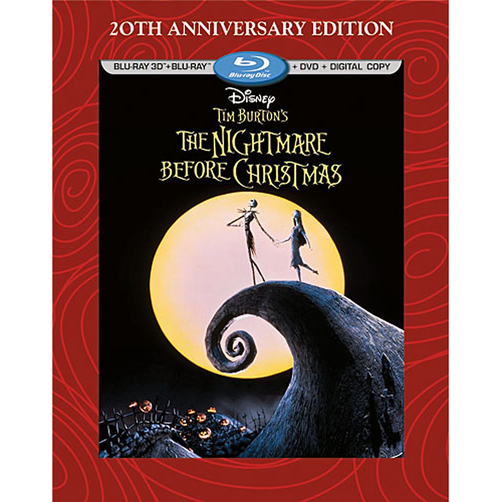 Tim Burton S The Nightmare Before Christmas 3 D Blu Ray 3 Disc Combo Pack Shopdisney