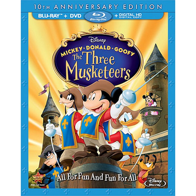 Mickey, Donald, Goofy: The Three Musketeers Blu-ray 10th Anniversary Edition