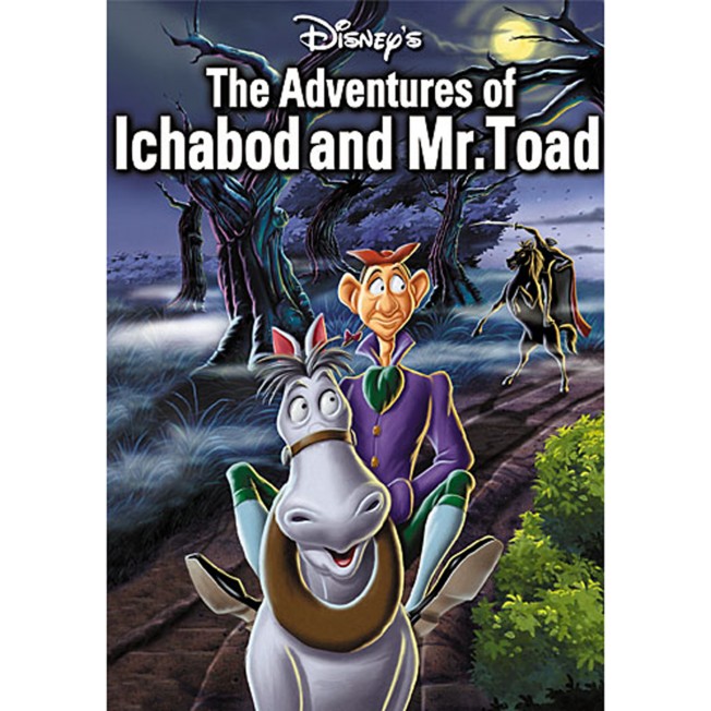 The Adventures of Ichabod and Mr. Toad DVD
