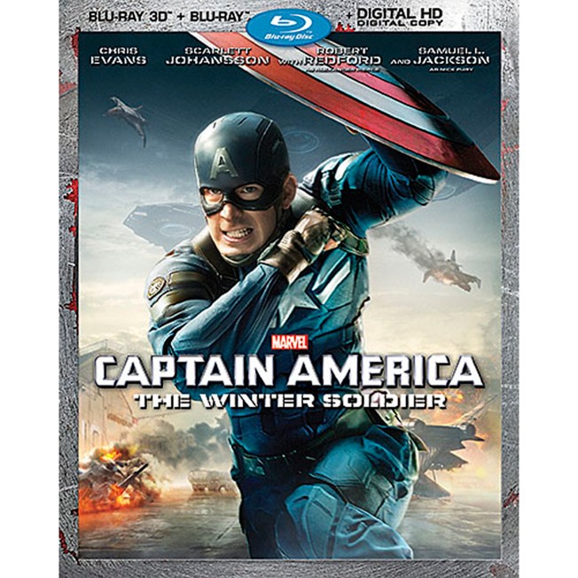 Captain America: The Winter Soldier Blu-ray 3-D Combo Pack