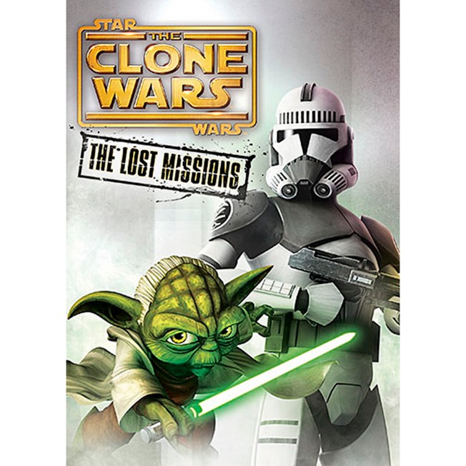 Star Wars Clone Wars: The Lost Missions DVD 3-Disc Set